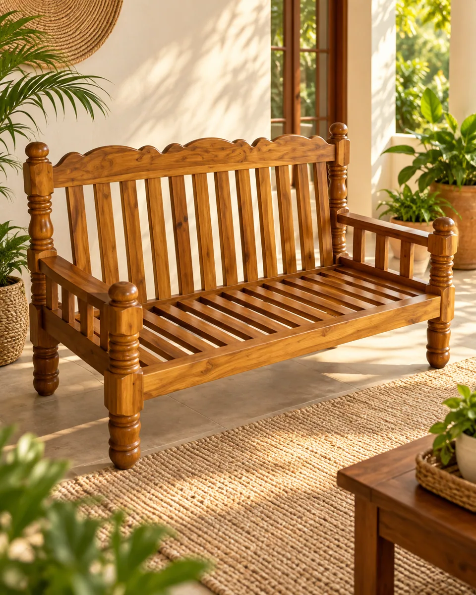 Wooden Bench